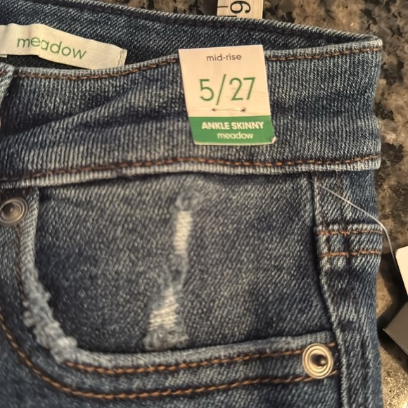 reGeneration by Pink mid rise denim ankle skinny Jeans NWT 5/27 - Picture 6 of 11